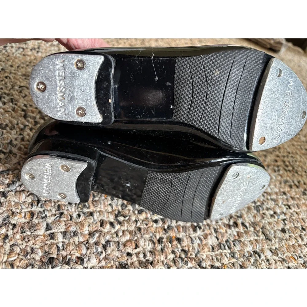 Weissman Kids Black Patent Mary Jane Tap Shoes W2600 Size 13.5CM